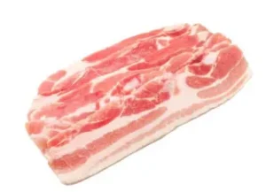 Pork belly. 1 kg.
