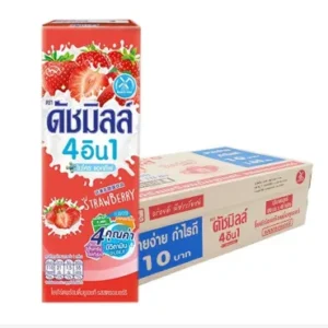 DUTCH MILL UHT Drinking Yoghurt Strawberry 180 ml x 48