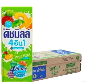 DUTCH MILL Drinking Yoghurt UHT Milk Mix Fruit 180 ml 48 boxes